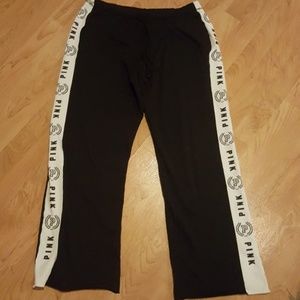 Pink boyfriend pants